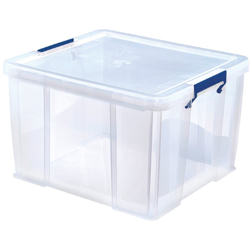 Fellowes opbergbox ProStore, 48 liter, transparant